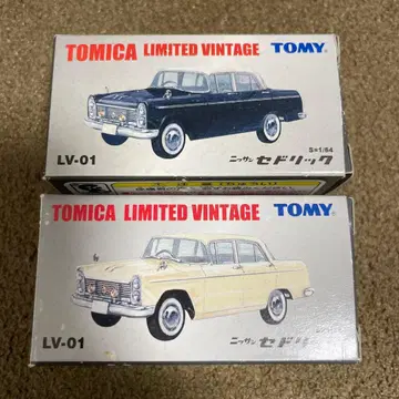 LV-01 토미카 리미티드 빈티지 닛산 세드릭 2대 세트