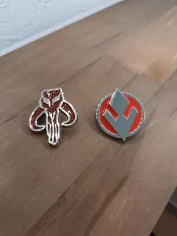 스타 워즈 핀 배지 2개 세트