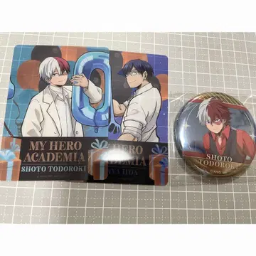 히로아카 토도로키 쇼토 이이다 텐야 캔뱃지 클리어 카드