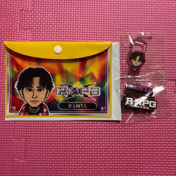 카미야 켄타 파우치 복권 파우치 러버 배지 아크릴 카라비너 란페