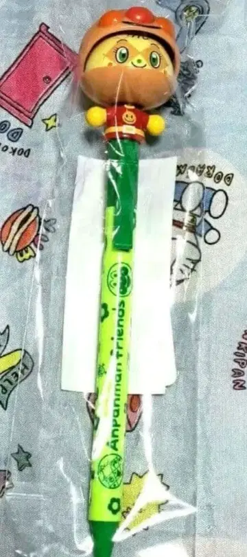 호빵맨 뮤지엄 액션 볼펜 호빵맨 멜론빵소녀