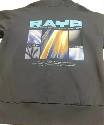 SnowMan RAYS 후드 부착 후드티 그레이