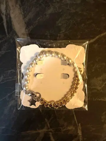 [ 핸드메이드 ] 펄과 체인의 팔찌