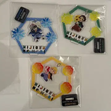 귀멸의 칼날 니지겐노모리 유라유라 아크릴 스탠드 탄지로 이노스케 젠이츠