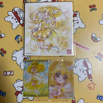 스마일 프리큐어 큐어 피스 카드 색지