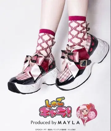 MAYLA 슈고캬라 란 스니커즈 L