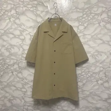 고품질 DESCENTE ALLTERRAIN 디자인 오픈 카라 셔츠