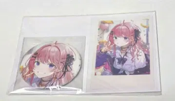 니지산지 생일 굿즈 2024 캔뱃지 폴라로이드 세트 쿠라모치 메루토