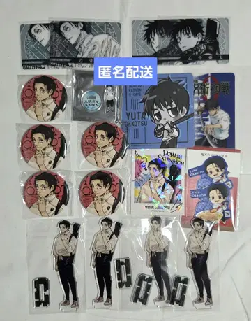 주술회전 오토코츠 캔뱃지 크리카 아크릴 스탠드 특전 스티커