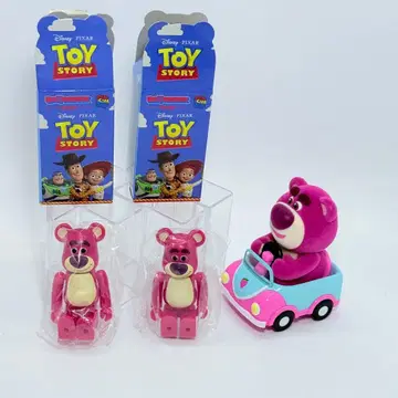 토이스토리 랏소 POPMART 베어브릭 be@rbrick 세트