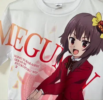 이 멋진 세계에 축복을!2 메구밍 콜라보 T셔츠