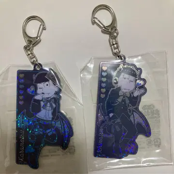 오소마츠 6쌍둥이 마루이 네온 아크릴 키링 악마송 카라마츠 잇치마츠