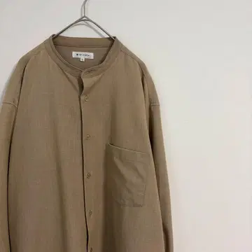 정가 11,000엔! 베이직! 새상품급 THE SHOP TK 노카라 셔츠