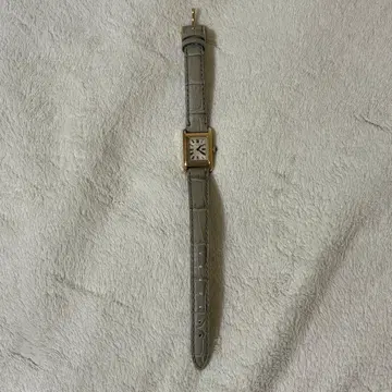 UNITED ARROWS 그레이 가죽 시계