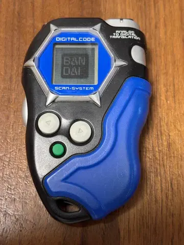 BANDAI 디지몬 프론티어 디스캐너 레어 블랙 블루