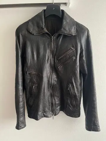 JULIUS 09MW 재킷 넥 싱글 라이더 사이즈 1