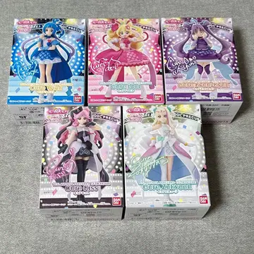 프리큐어 큐티 피규어 세트