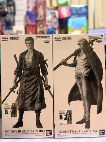 인기 원피스 피규어 조로 로 2체 세트 B상 묶음 판매