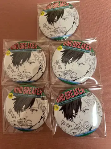WINDBREAKER 윈브레 사쿠라 하루카 캔뱃지 원작 일러스트