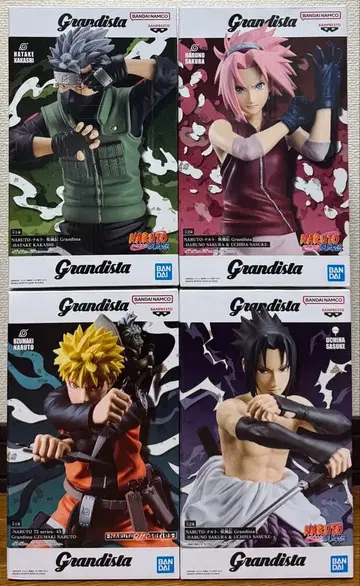 NARUTO Grandista 피규어 4세트