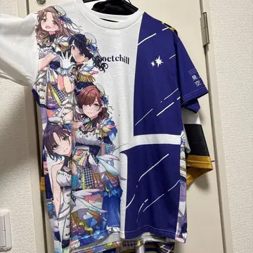 샤니마스 5.5th 별이 올려다본 하늘 노크틸 풀그라 T셔츠 L사이즈