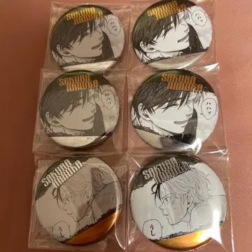 WINDBREAKER 윈브레 사쿠라 하루카 주얼리 캔뱃지 2종