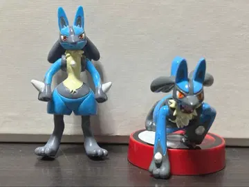 포켓몬 루카리오 액션 피규어 & 마그넷 피규어 2체 세트