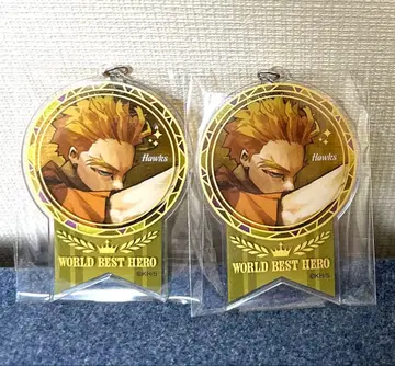 히로아카 원화전 후쿠오카 아크릴 키링 컬렉션 신십걸 호크스 2점