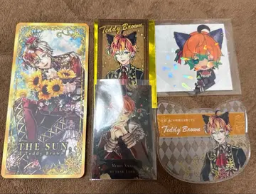 악마 집사와 검은 고양이 아쿠네코 테디 난자타운 아크릴 코스터 등