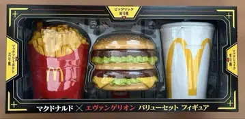 [ 미개봉 새상품 ] 맥도날드 에반게리온 버라이어티 세트 피규어