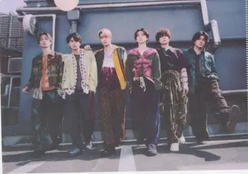 SixTONES 코코카라 A5 클리어 파일