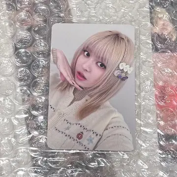 NMIXX 릴리 BlueValentine makestar 트레이딩 카드