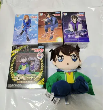 명탐정 코난 피규어 봉제 인형 세트