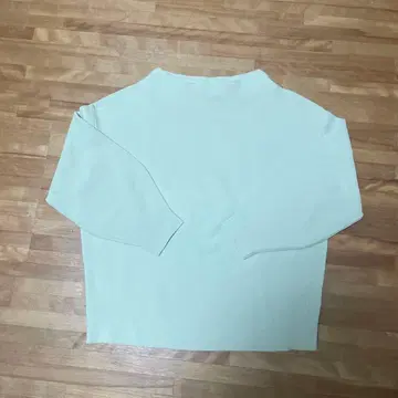 INDIVI 라이트 그린 긴팔 썸머 스웨터 38