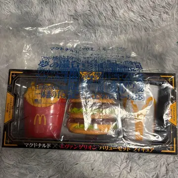맥도날드 에반게리온 버라이어티 세트 피규어