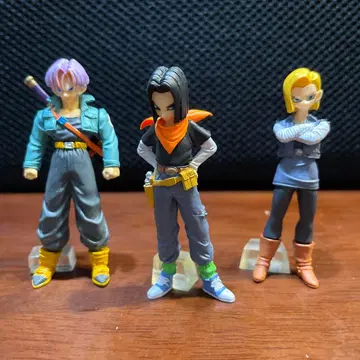 드래곤볼 HG 인조인간 17호 18호 트렁크스 3종 세트