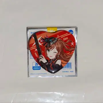 뱅드림 이마이 리사 Roselia 하트 캔뱃지 10th 10주년
