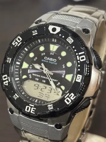 CASIO WAVE CEPTOR 전파 시계 WVA-107HJ 카시오