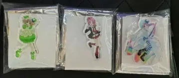 3개 아크릴 세트 키링 수호캐릭터 아무 스트랩 참