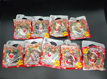 [미개봉] 영화 케이온! 산타 피규어 전 9종 컴프 세트 이토엔