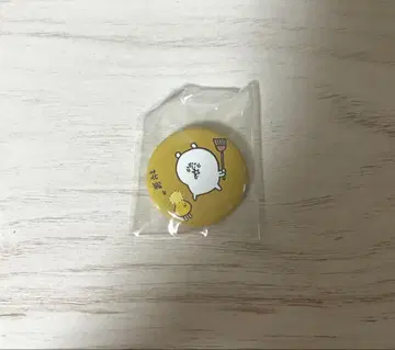 나가노 마켓 츳코미 곰 캔뱃지 꽃가루