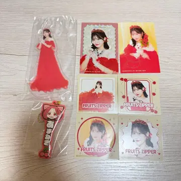 후르츠 지퍼 제일복권 츠키아시 아마네 세트