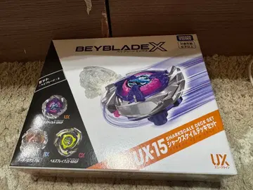 [ 미개봉 새상품 ] 베이블레이드X UX-15 샤크 스케일 데크 세트