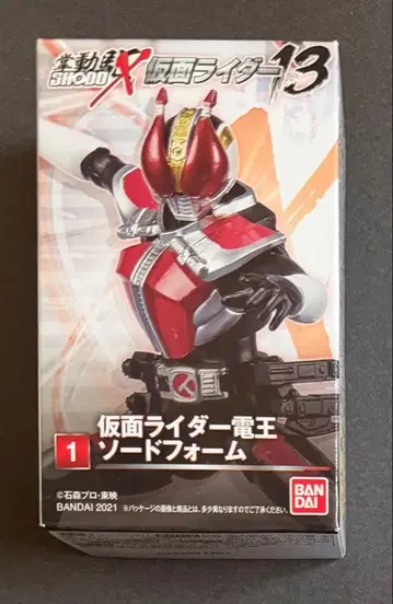 SHODO -X(크로스) 가면라이더 덴오 소드 폼 미개봉 새상품
