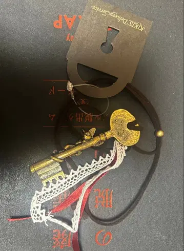 미사용 새상품 마녀 배달부 키키 앤티크 키 백참 지지 목걸이