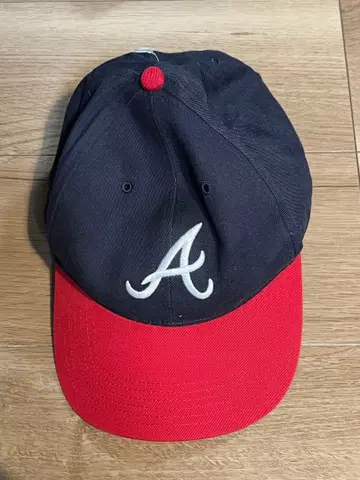 애틀랜타 브레이브스 야구 모자 네이비/레드