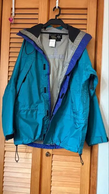 asics GORE-TEX 나일론 자켓 청록색