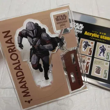 스타 워즈 만달로리안 아크릴 스탠드