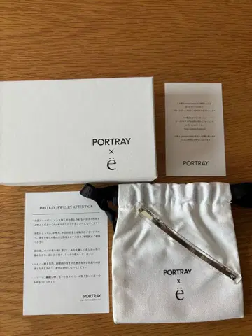 [ 새상품 ] PORTRAY x yo biotop 클리어 머리핀 스키니