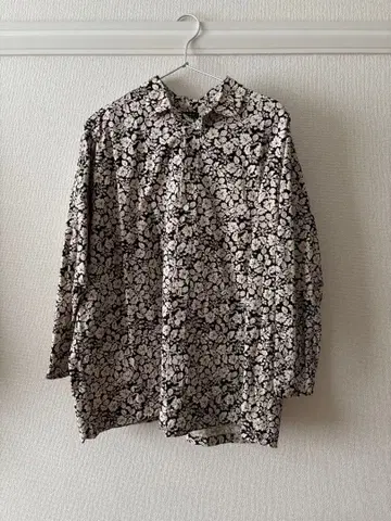 올드맨즈 테일러 플라워 프린트 긴팔 셔츠